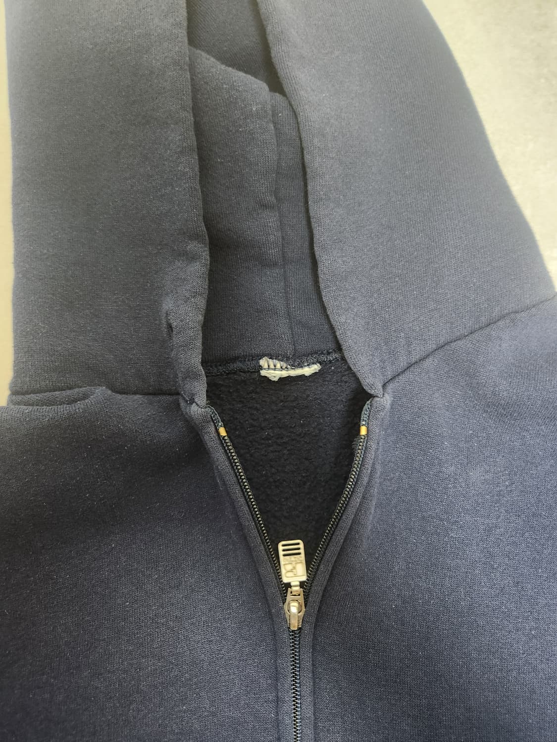 90s 러셀 후드집업 네이비 상품이미지4