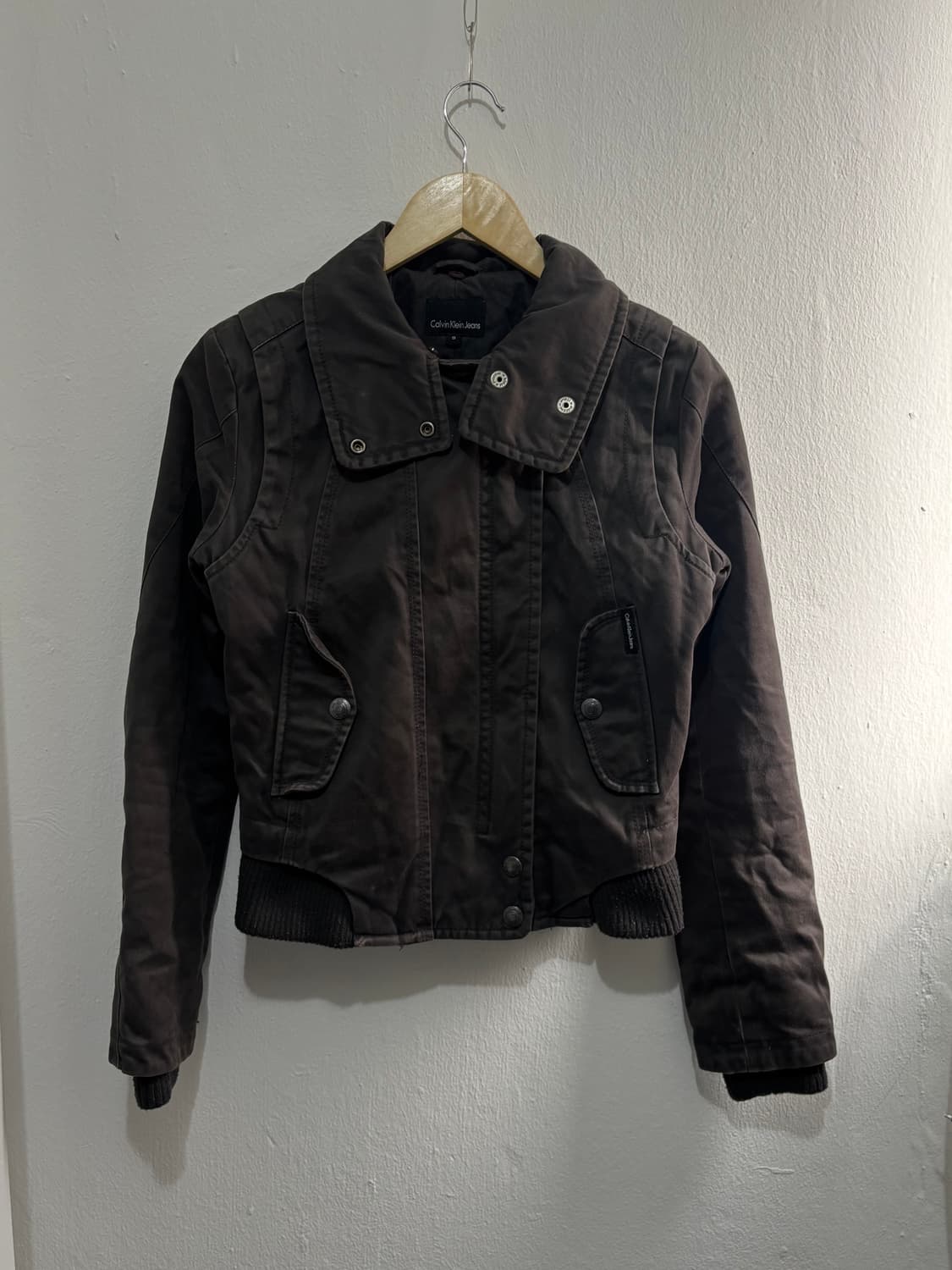 Calvin klein Jeans Crop Jacket 상품이미지3