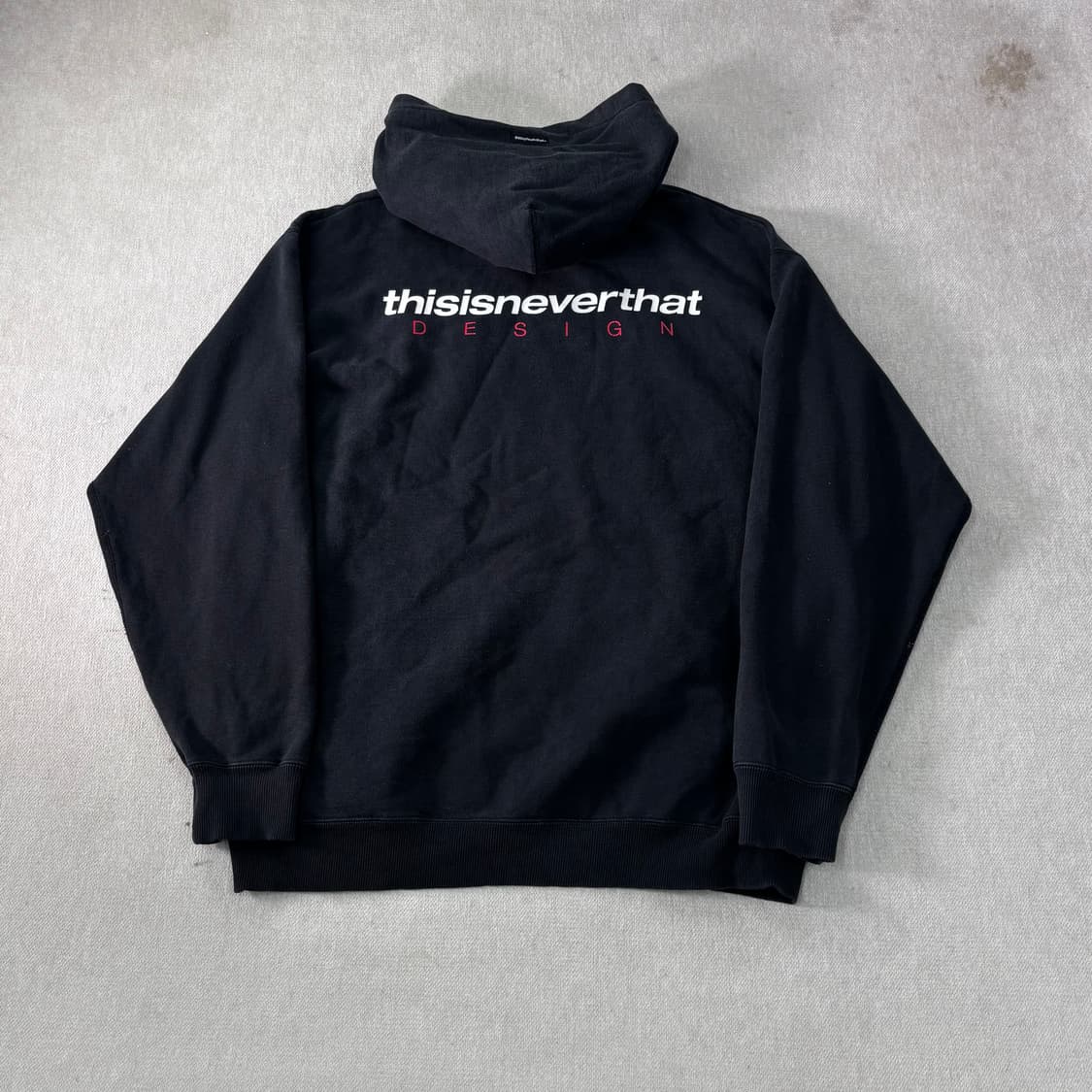 105 디스이즈네버댓 빅로고 후드티 상품이미지1