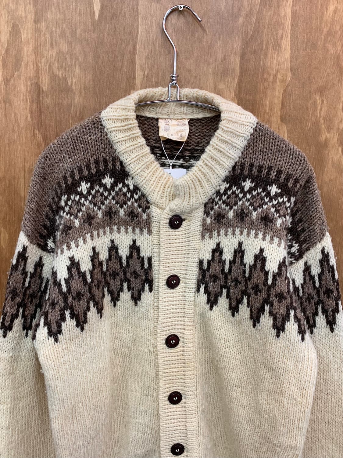 빈티지 울 가디건 상품이미지2