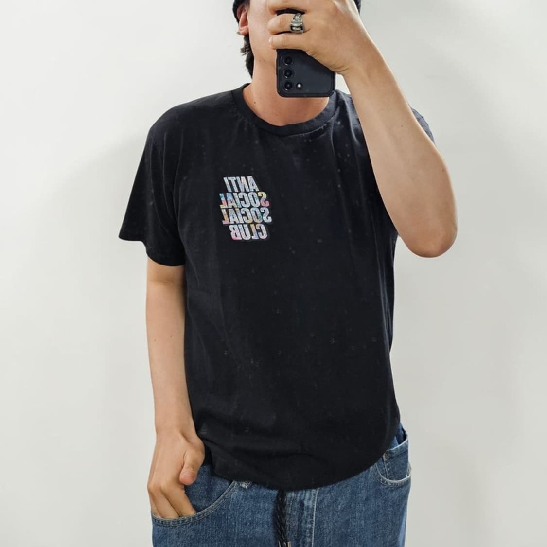 안티소셜클럽 반팔티 M0473 상품이미지1