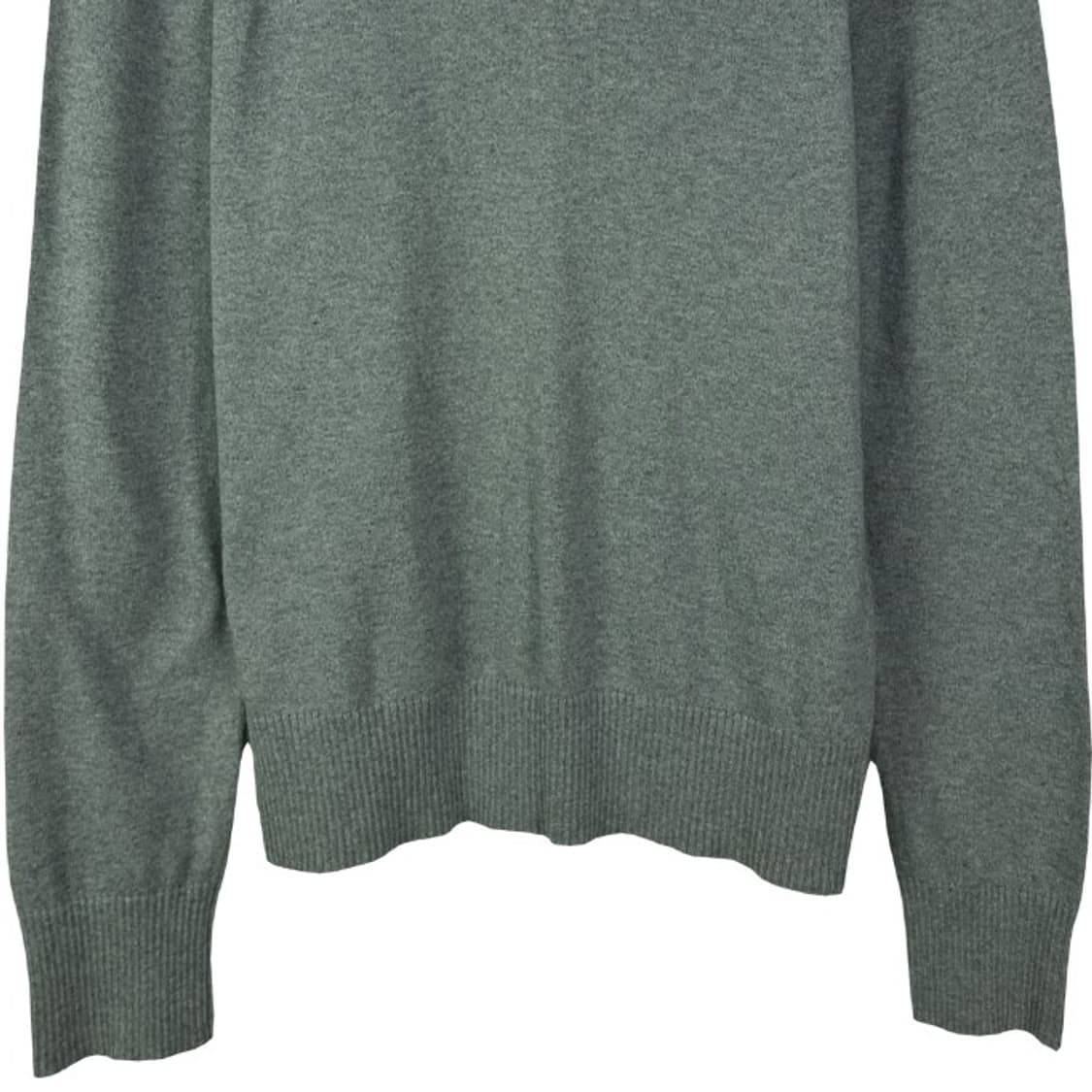 [아베크롬비] 로고 자수 브이넥 니트 그레이 M18518 상품이미지5