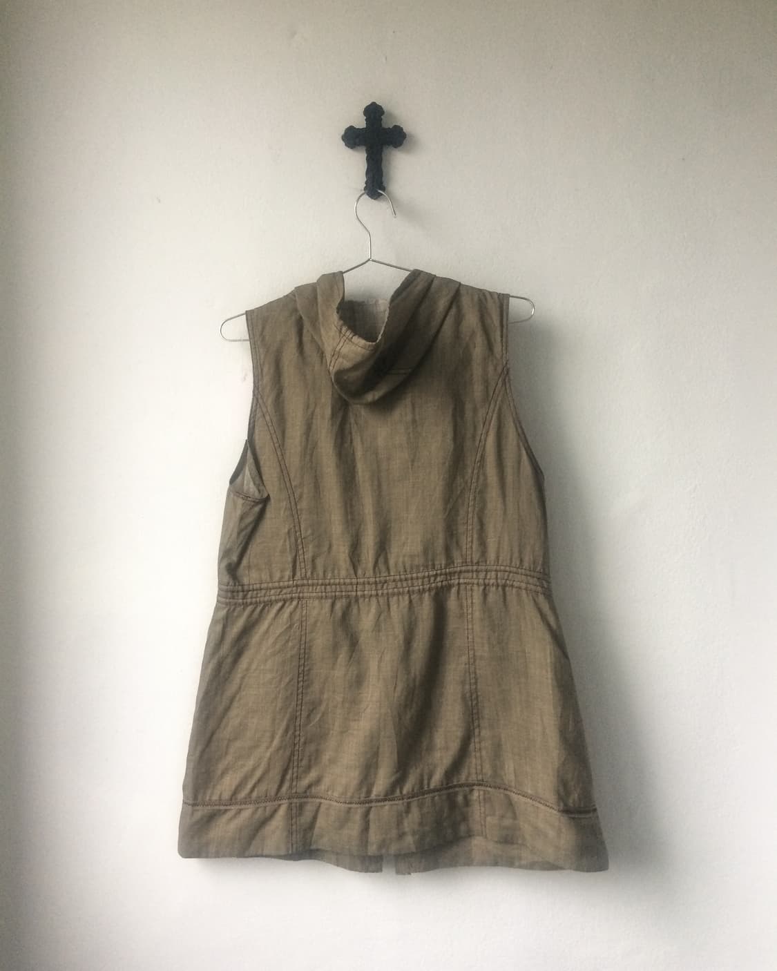 Hood sleeveless onepiece 상품이미지2