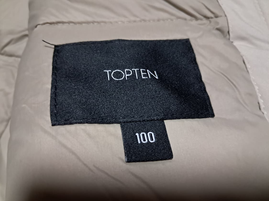 탑텐 패딩 코트 남성100  상품이미지7