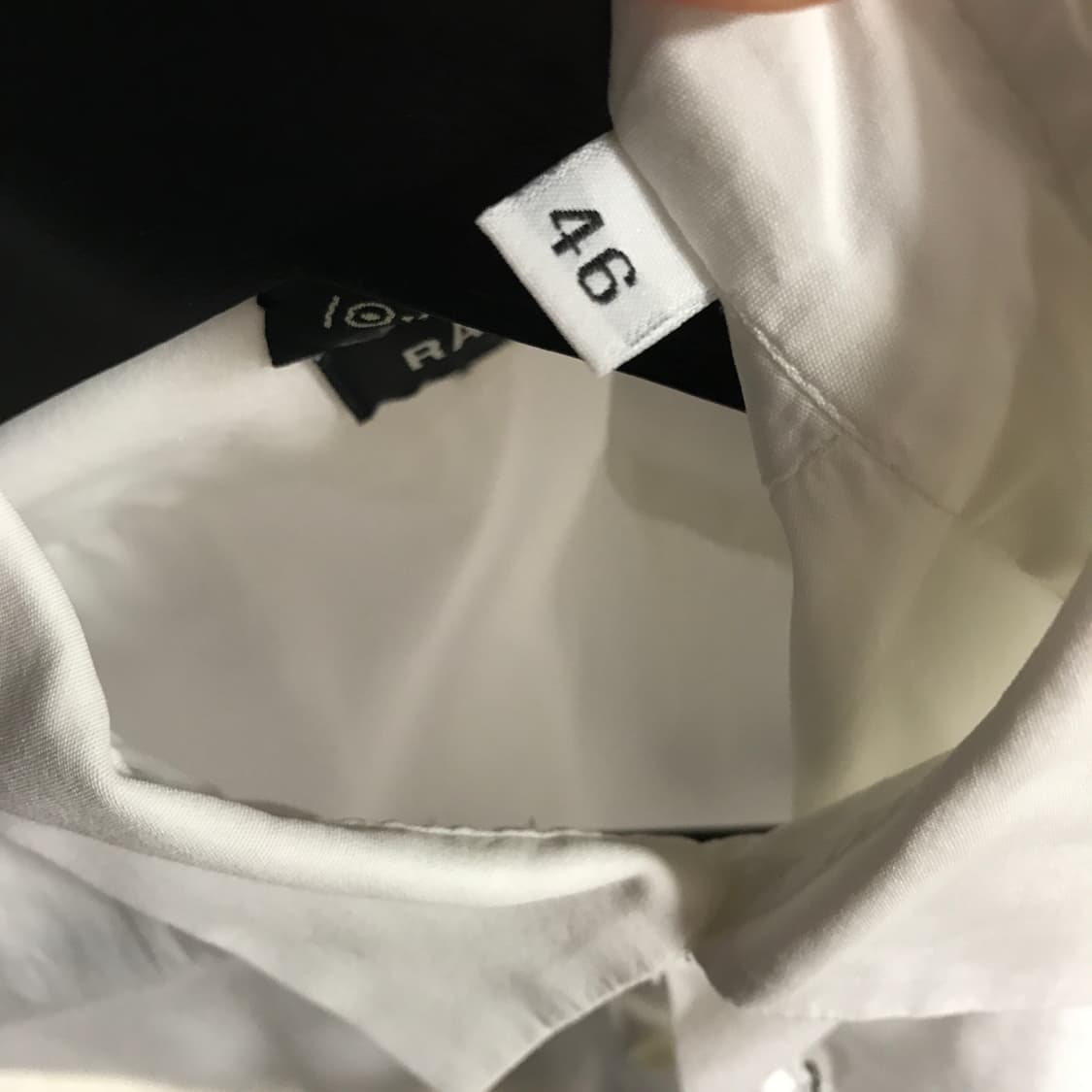 라프시몬스 화이트 반팔 셔츠 46 상품이미지6