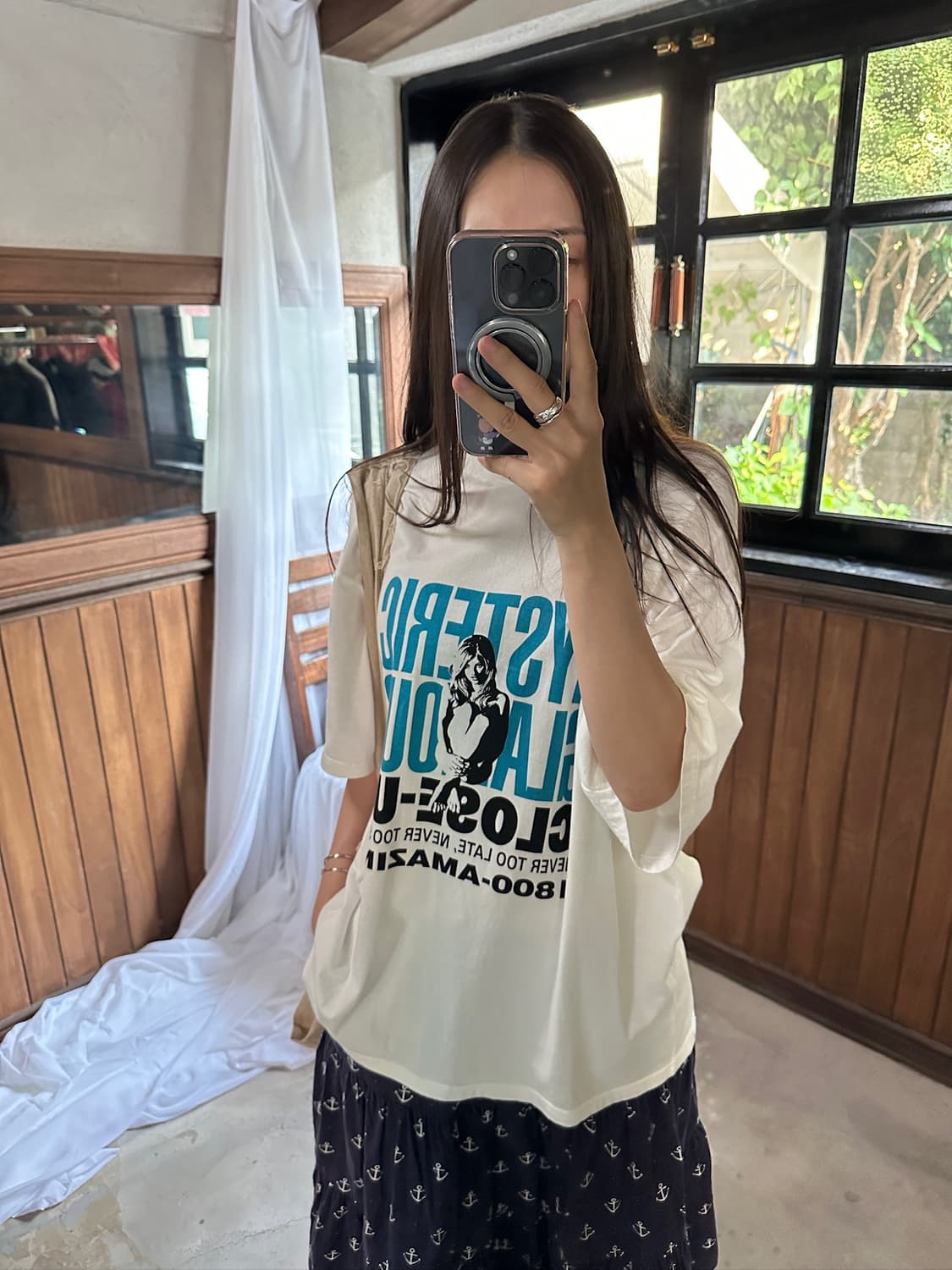 HYSTERIC GLAMOUR pin-up girl t-shirt XL 상품이미지1