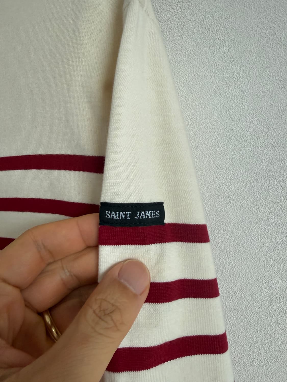 세인트제임스(Saint james) 스트라이프 보트넥 티셔츠(FRANCE 상품이미지6
