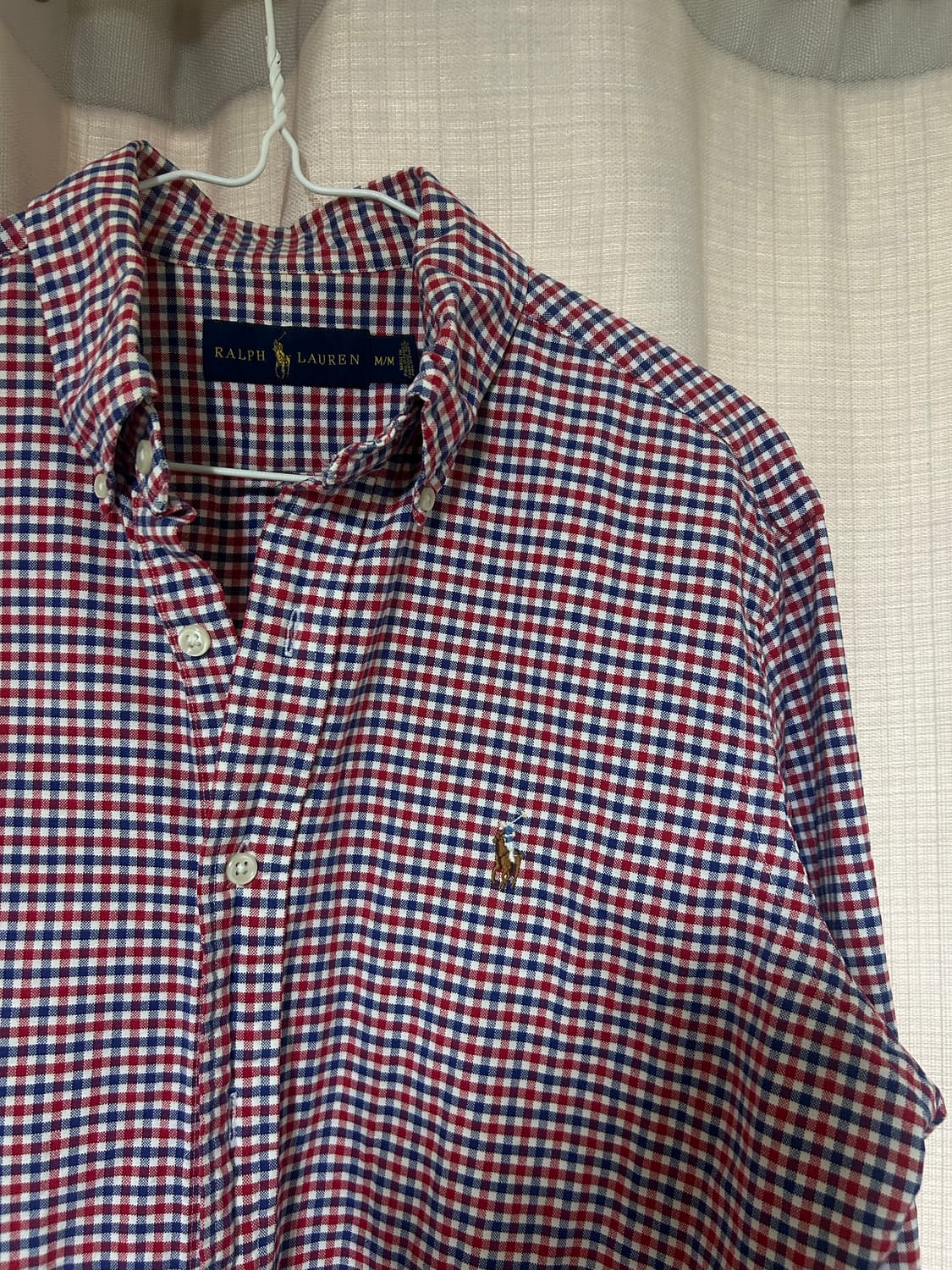 폴로 랄프로렌 옥스포드 체크셔츠 상품이미지2