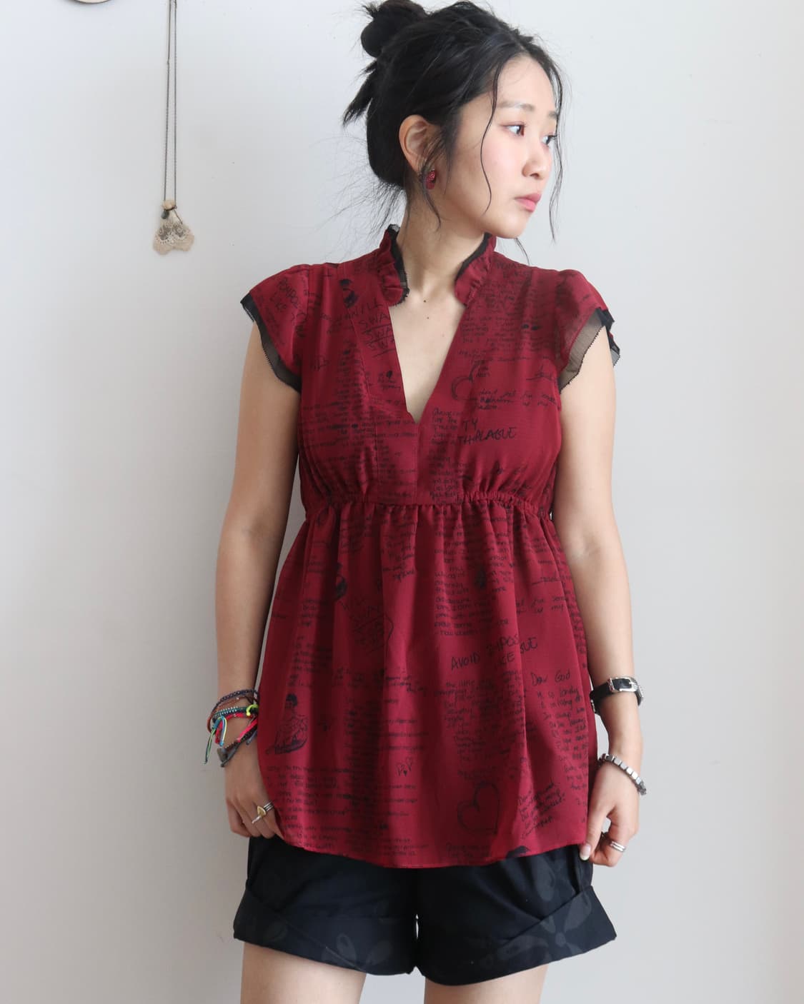 [Hysteric Glamour] Courtney Love Blouse 상품이미지1