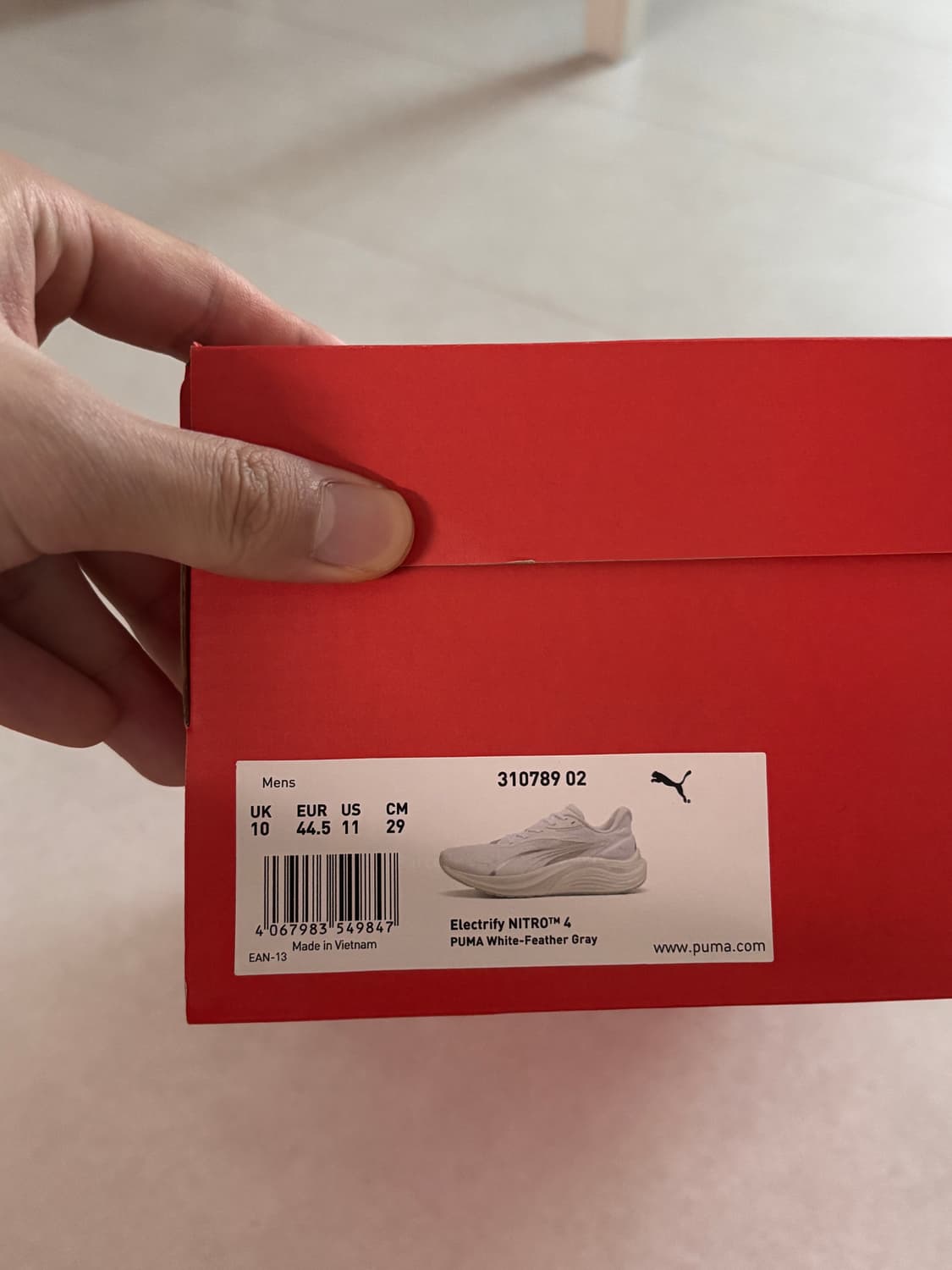 새상품) 푸마 일렉트리파이 나이트로4 런닝화 290 상품이미지10