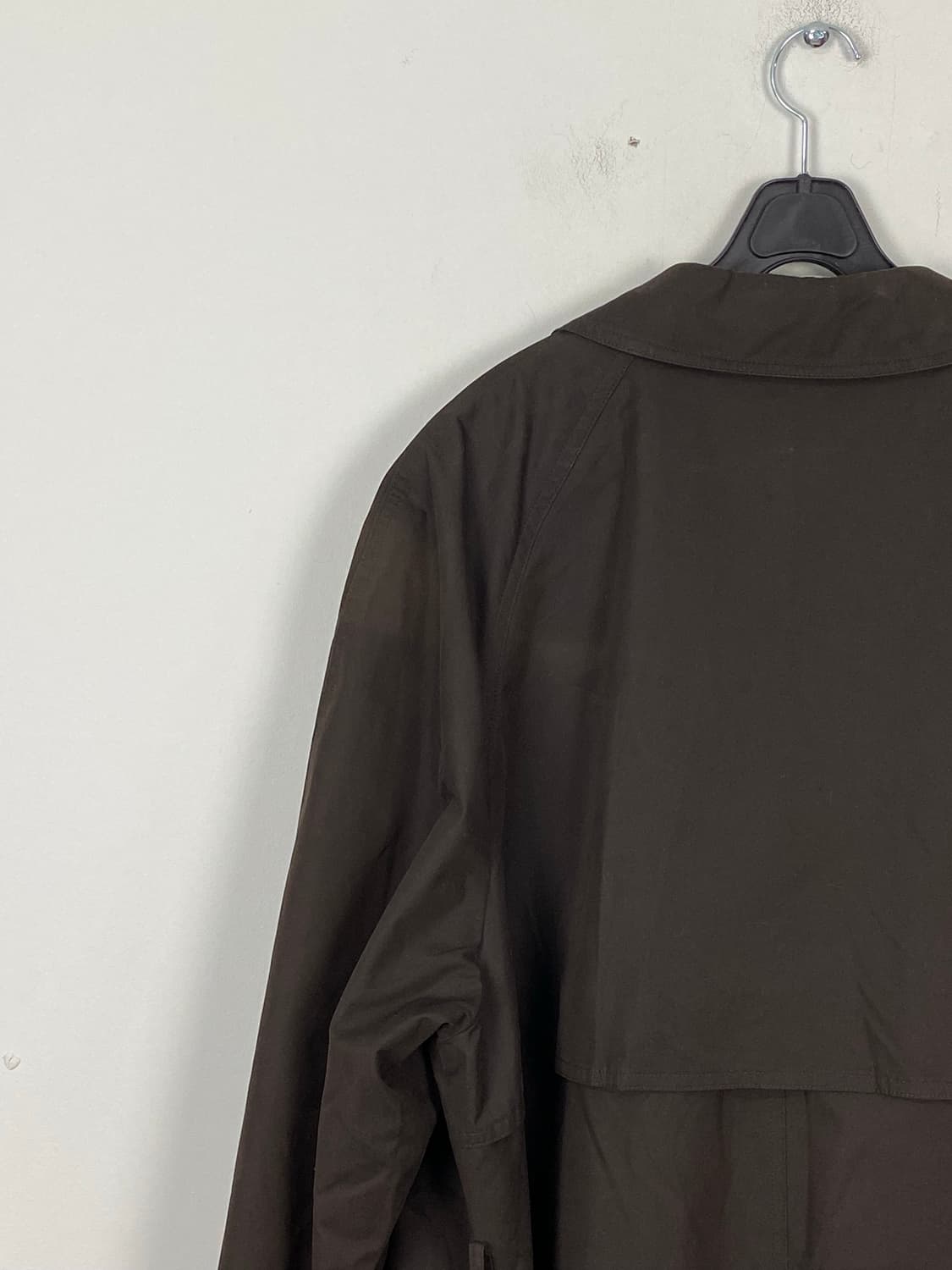 런던포그 브라운 트렌치 코트  상품이미지4