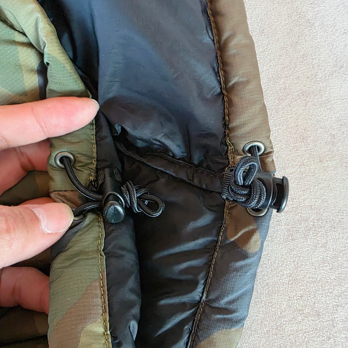 신품급!! 오리지널 일본판 노스페이스 700 눕시 센터로고 카모S(95) 상품이미지5