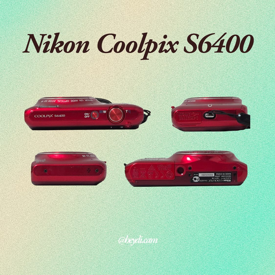 Nikon Coolpix S6400 니콘 쿨픽스S6400 상품이미지2