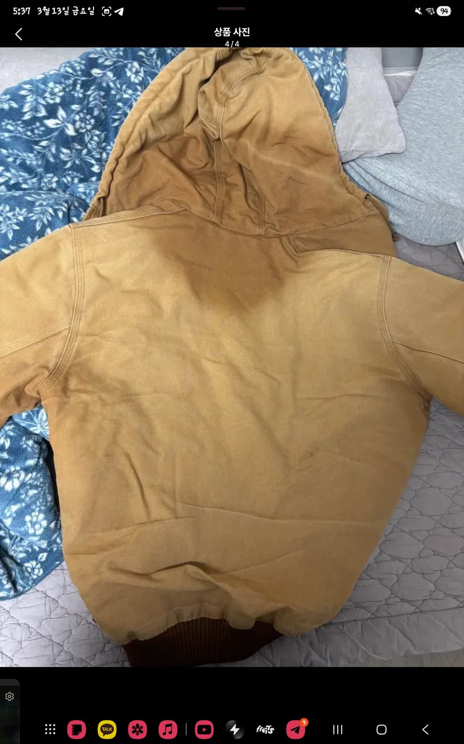 og칼하트 j140 L사이즈 상품이미지4