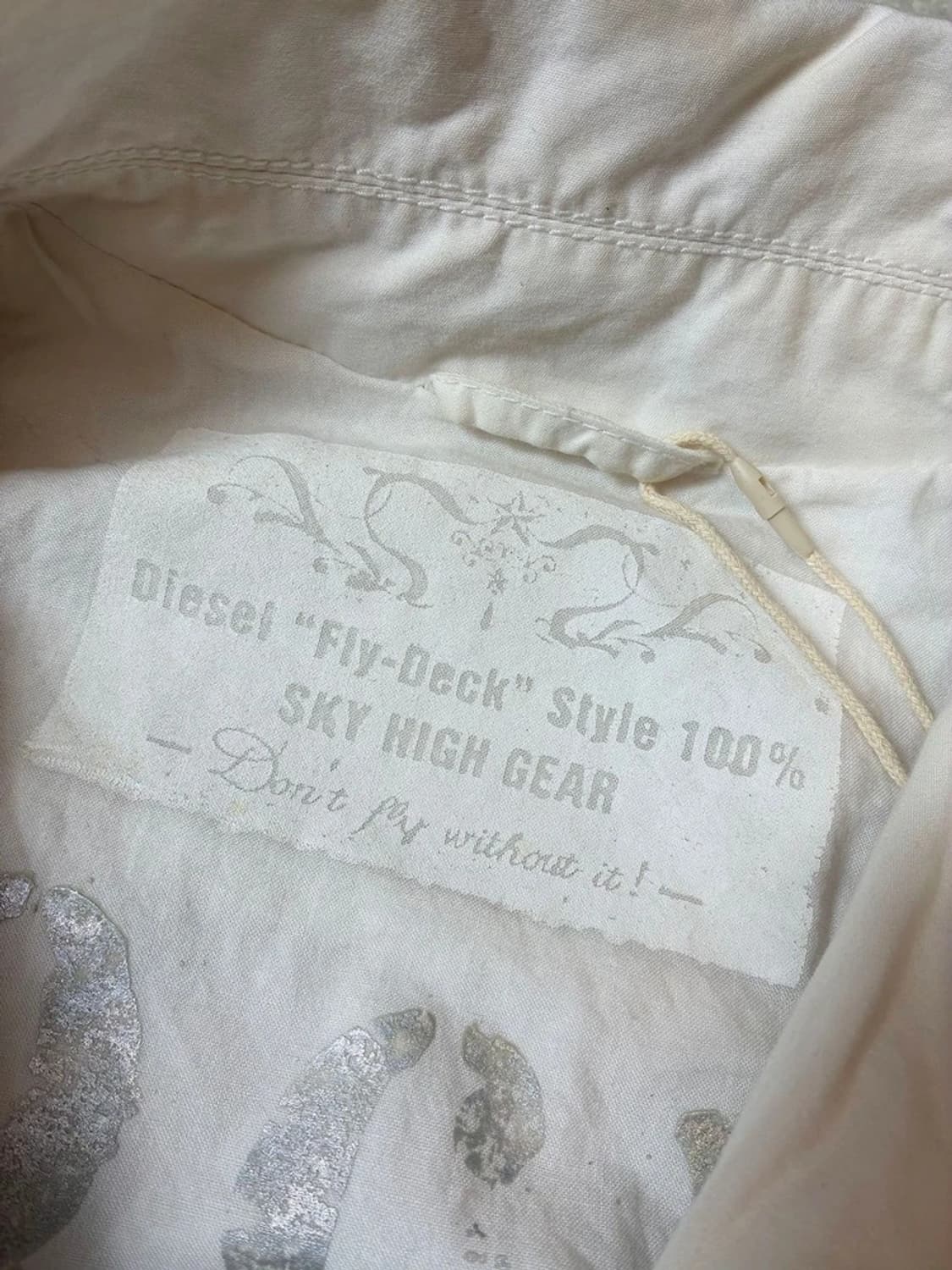 디젤 00's Y2K 유틸리티 크롭 라이더 자켓 PN7557 상품이미지7