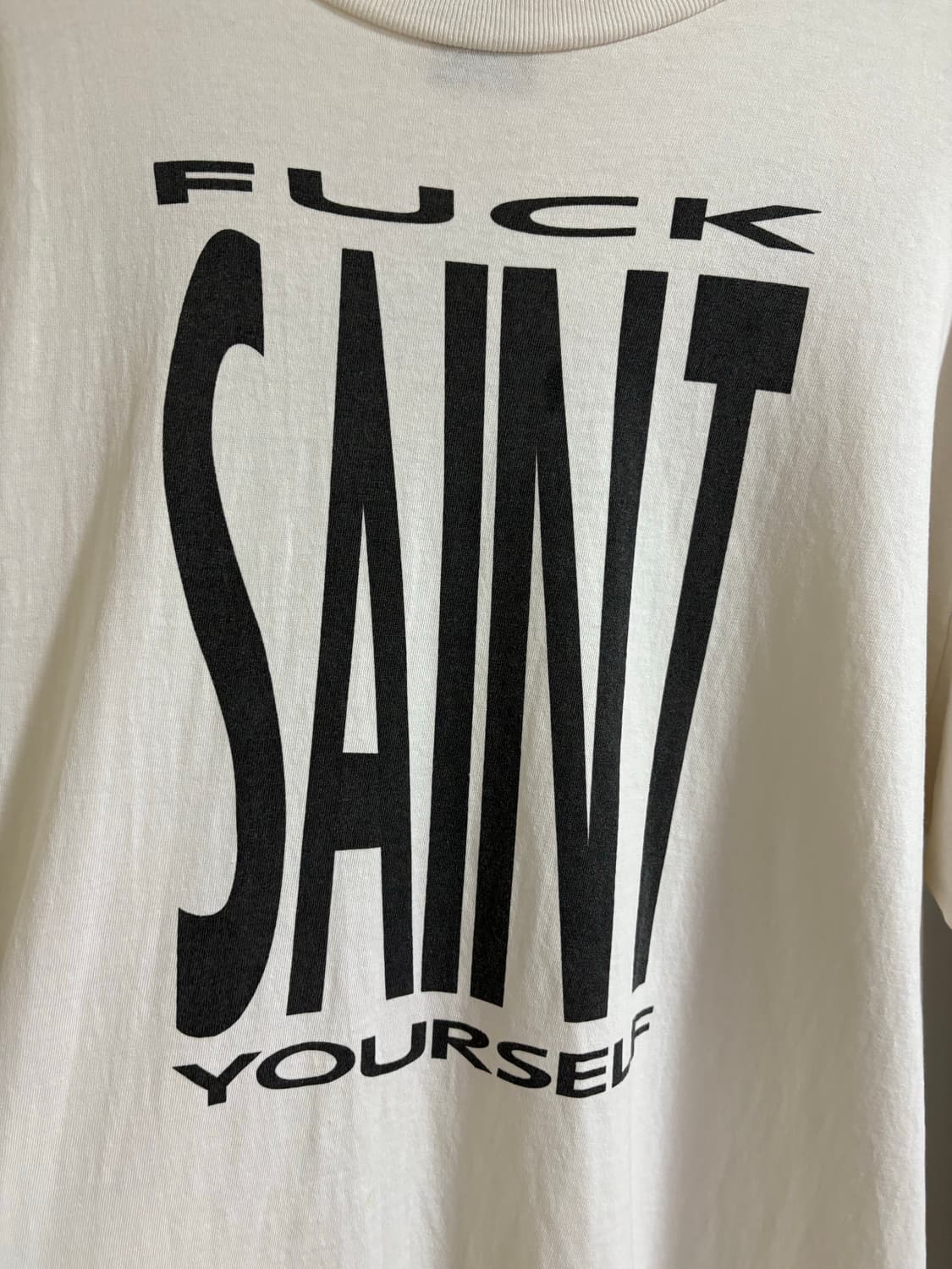 세인트미카엘 “fuck yourself” 나인인치네일스 티셔츠 상품이미지4