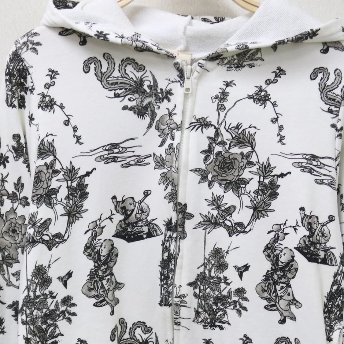 HNY 유니크 프린팅 후드 집업 62271 상품이미지5