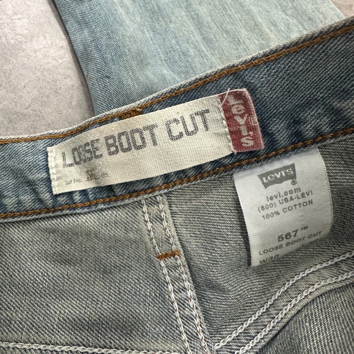 30 리바이스 남자 워싱 남자 데님 청바지 상품이미지4