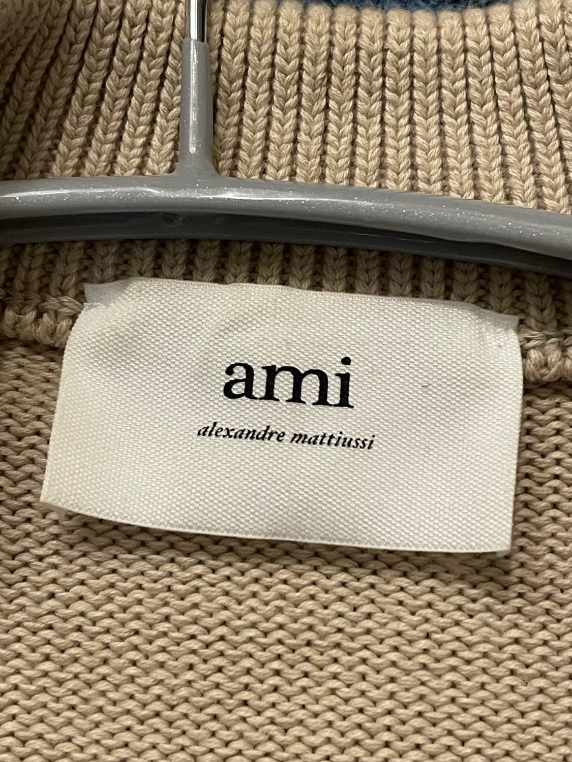 아미 빅로고 가디건 L 상품이미지2