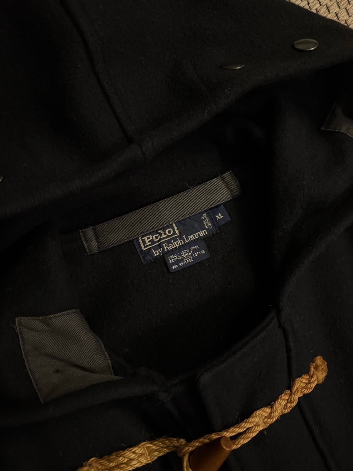 폴로 울 더플코트 상품이미지2