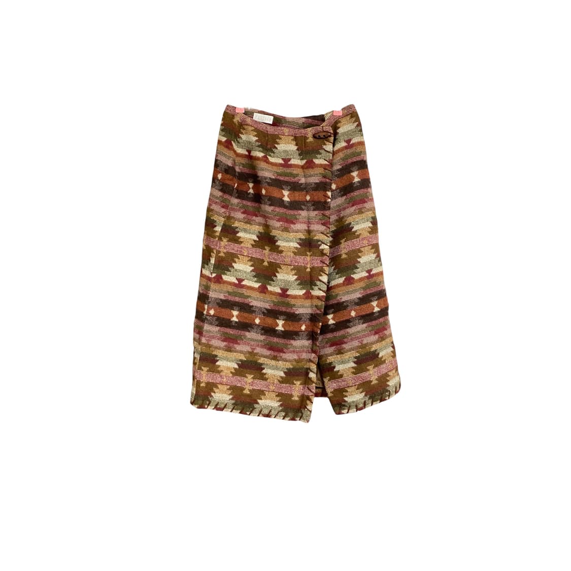 Pink ethnic pattern long skirt 상품이미지1