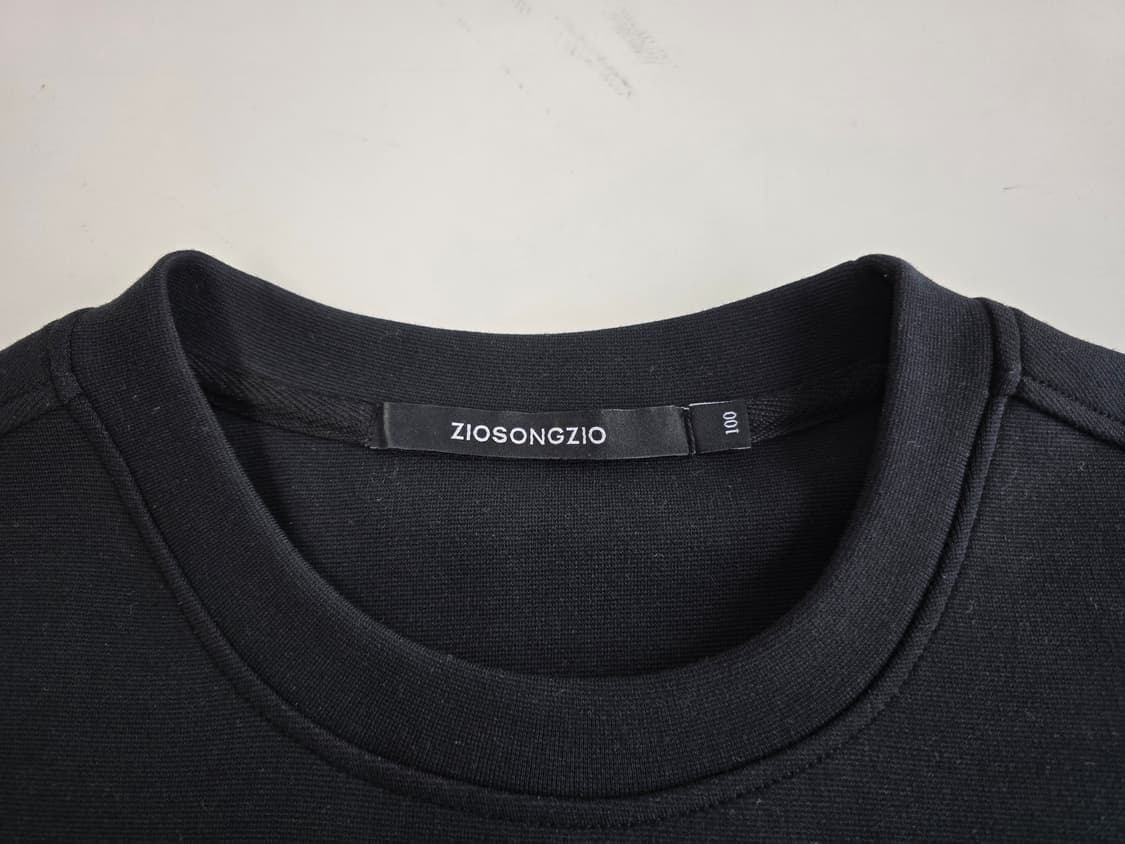 지오송지오 ROKAS ALELIUNAS 콜라보 반팔 티셔츠 블랙 100 상품이미지3