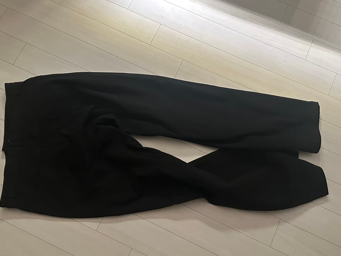 (노드랩스)DEV:7 WIDE COTTON PANTS_BLACK 상품이미지2