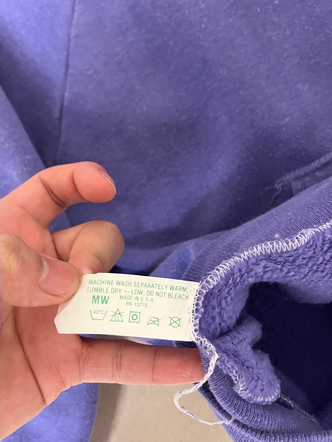 70s made in USA hoodie 상품이미지5