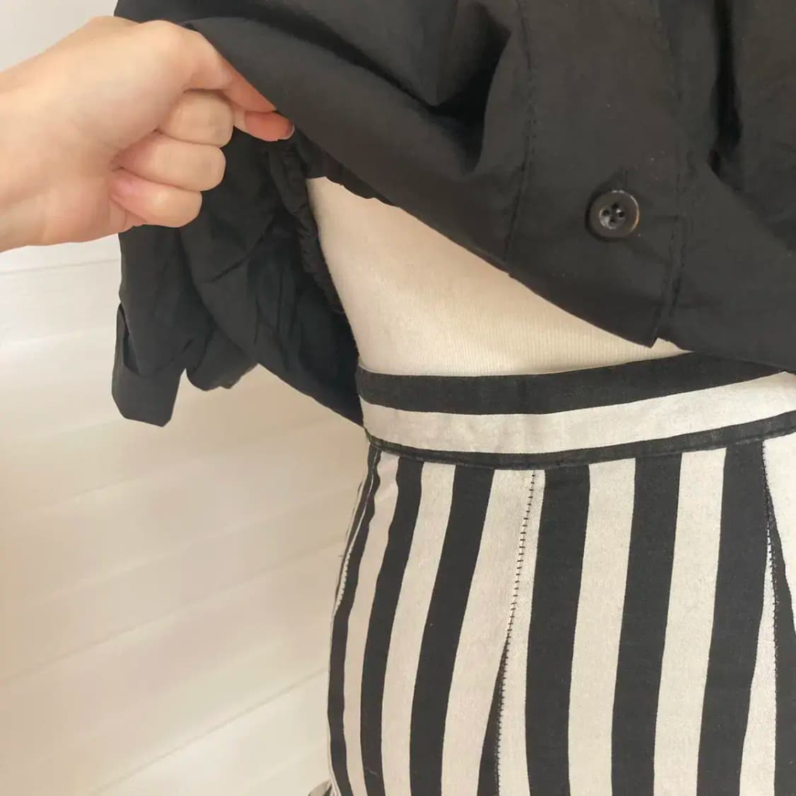 머메이드 스커트, 오프숄더 블라우스 상품이미지5