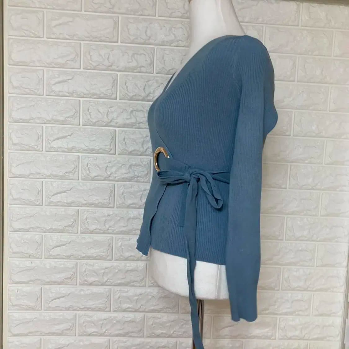 골지 랩 가디건 상품이미지2
