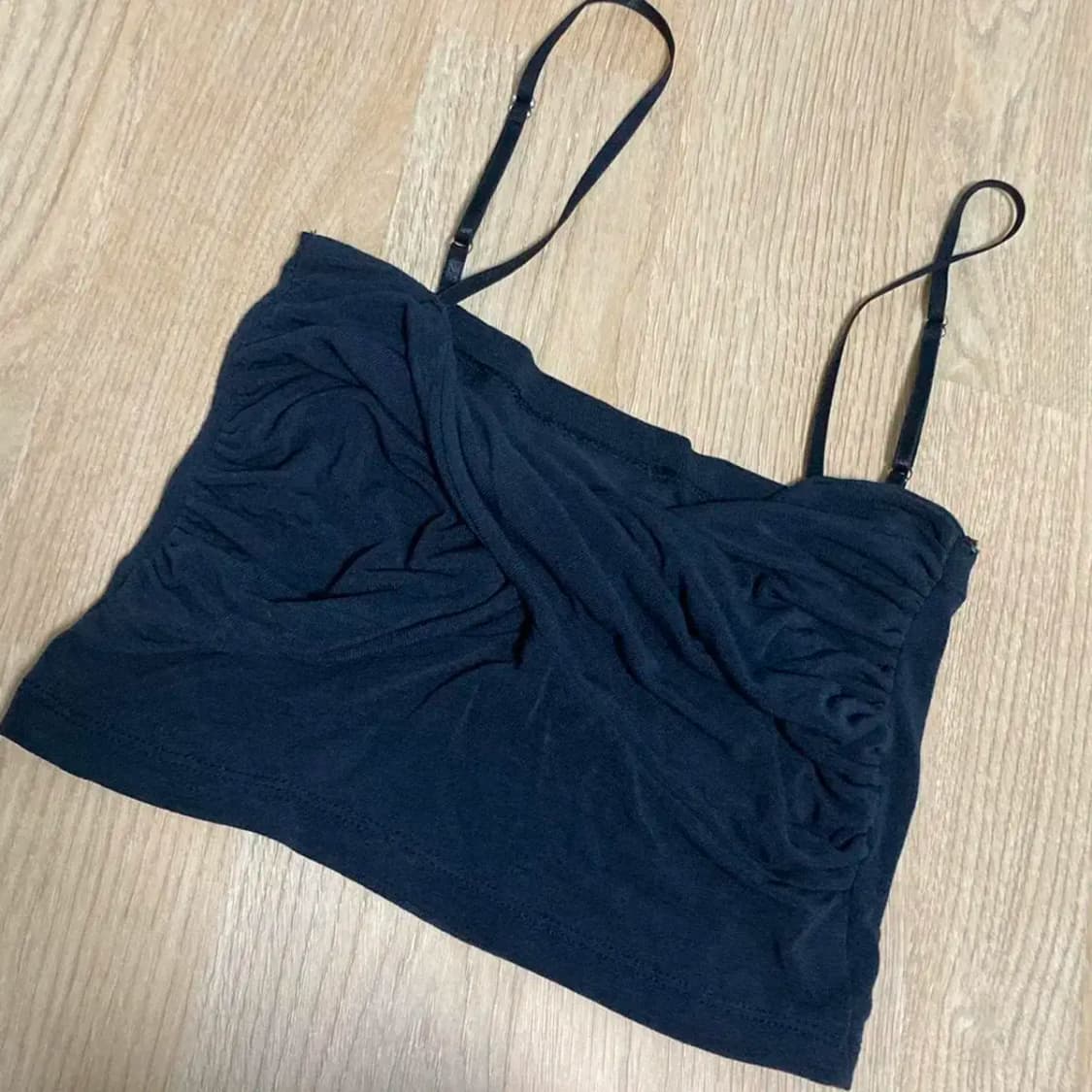 꼬임 크롭 나시 상품이미지2