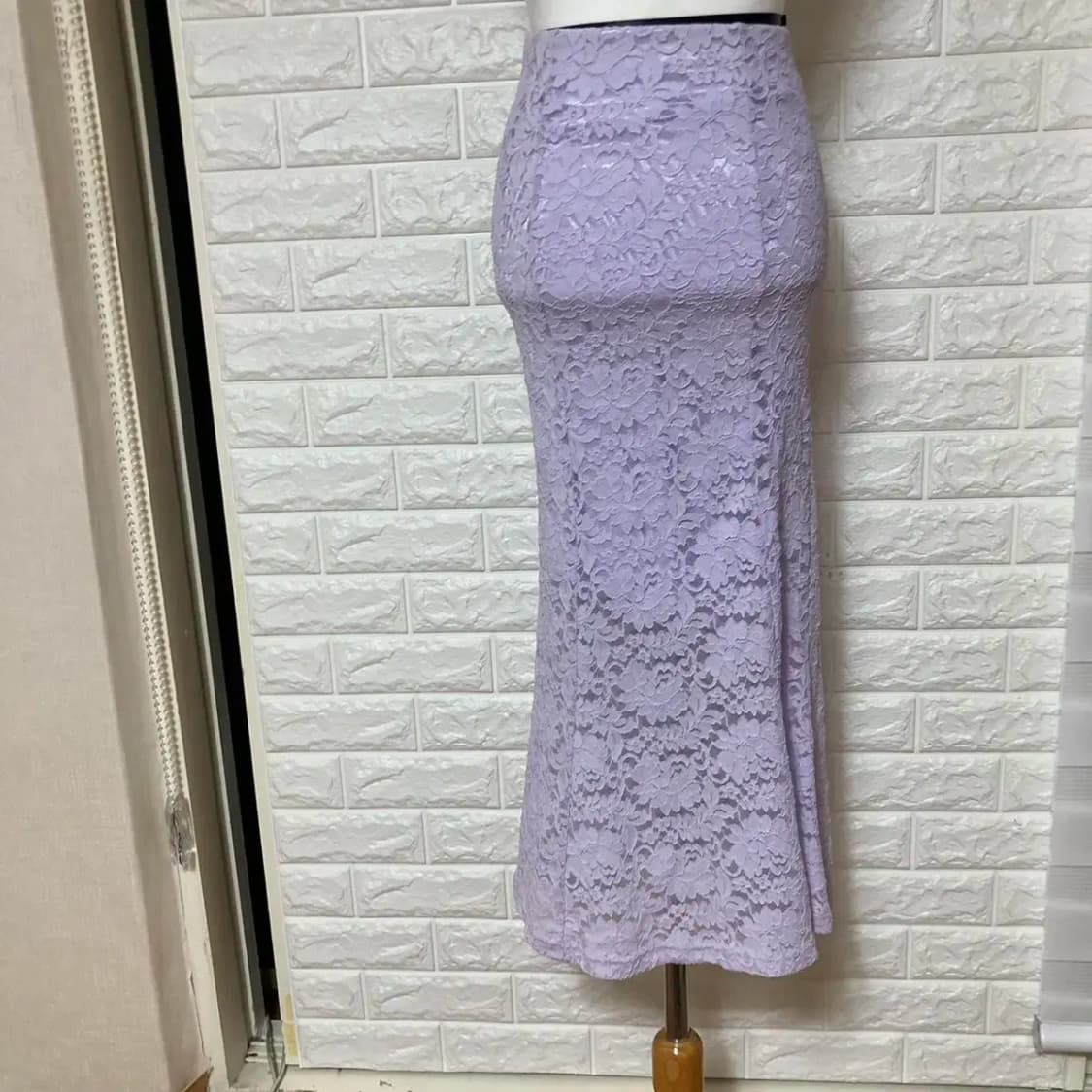 레이스 머메이드 스커트 상품이미지3