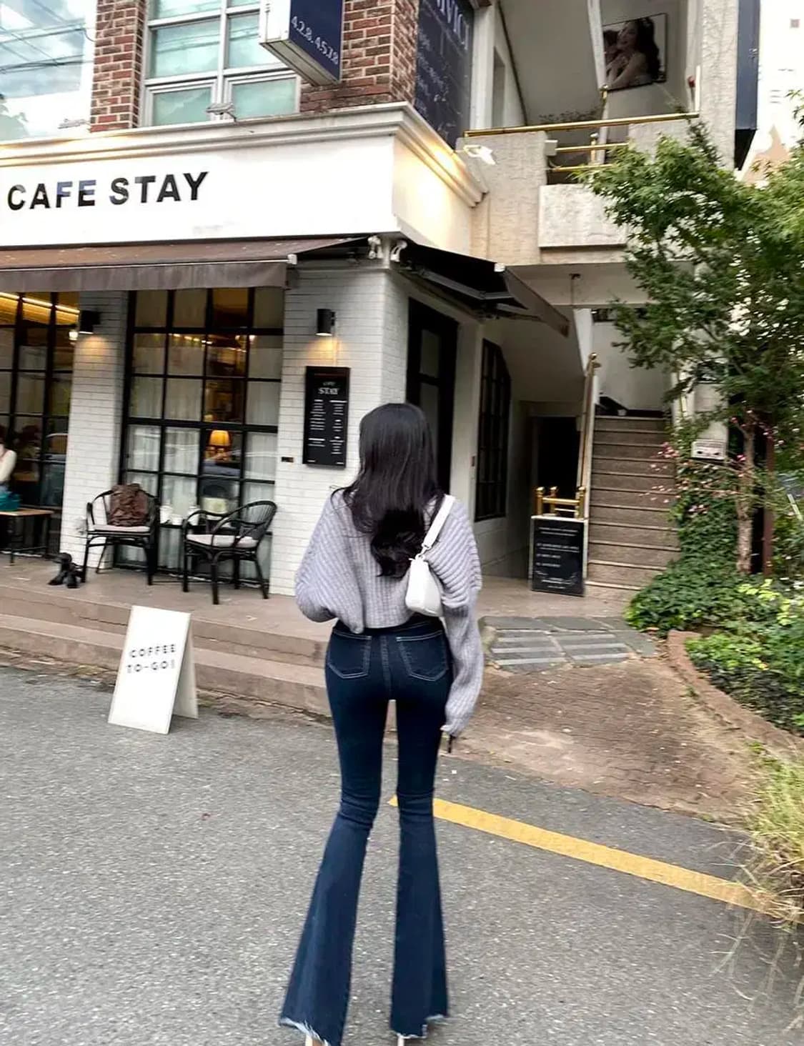 투버튼 롱 부츠컷 청바지 시엔나 에스나인 상품이미지2