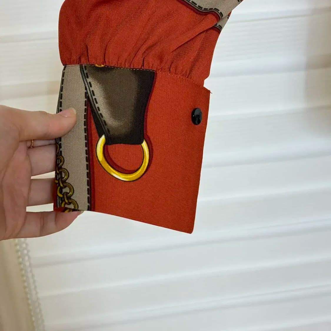 타이 블라우스 쉬폰 상품이미지4