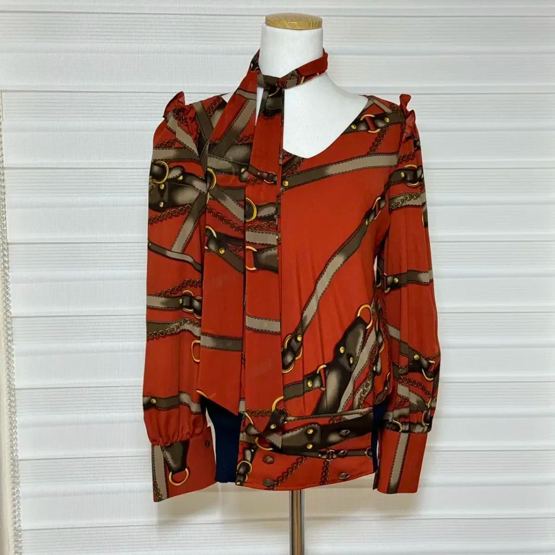 타이 블라우스 쉬폰 상품이미지6