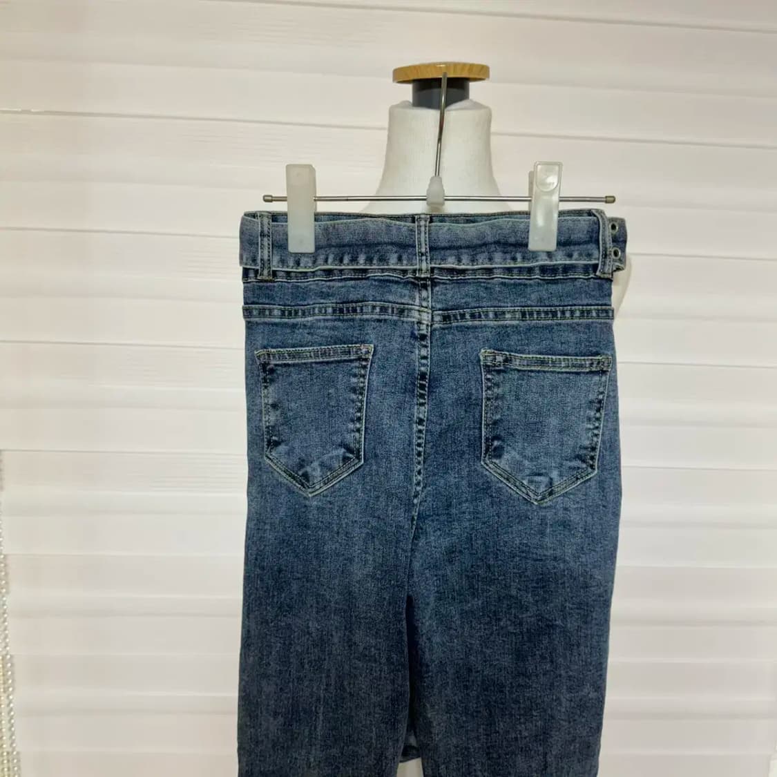 벨트 스키니진 26,s 상품이미지5