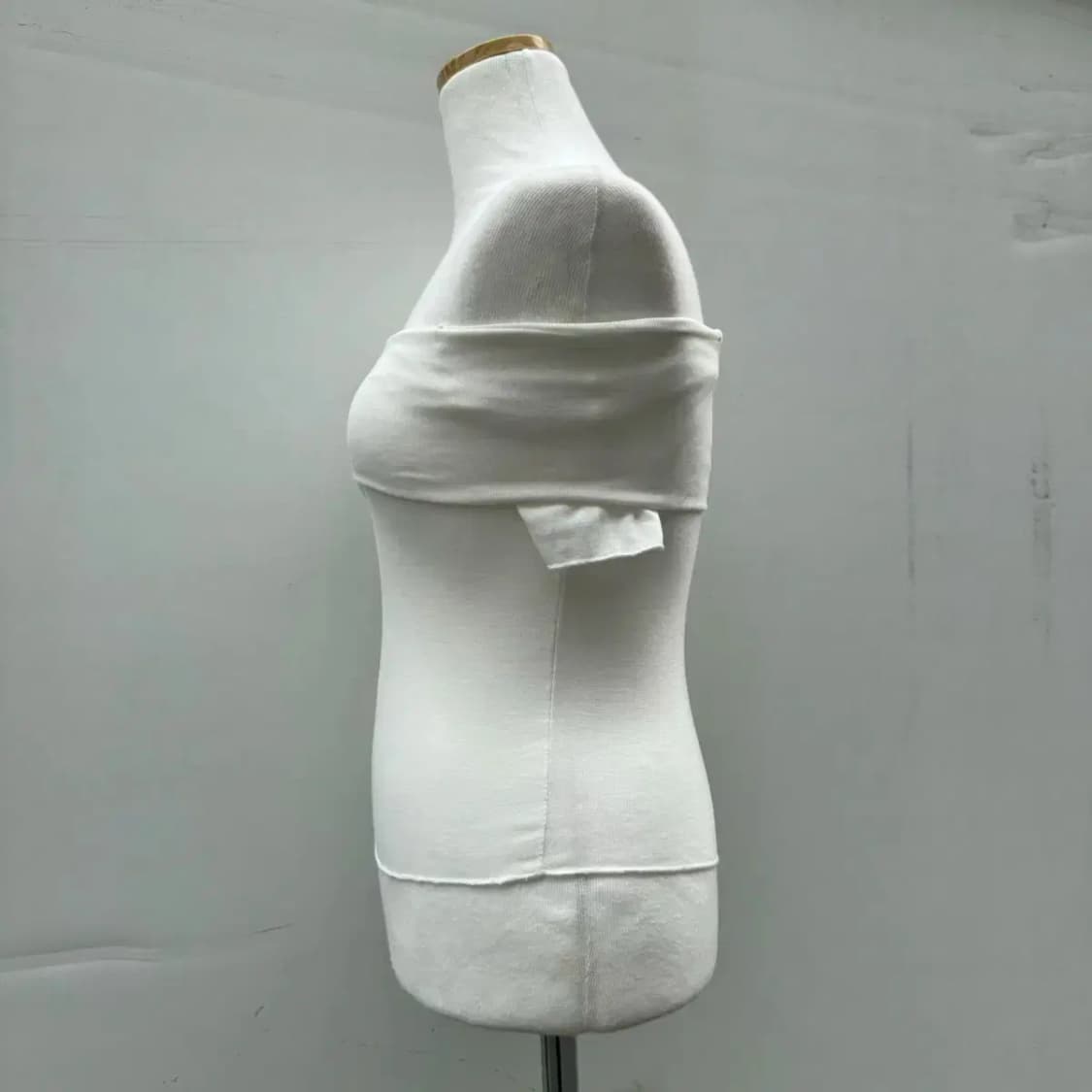 원숄더 기본 반팔티 블랙만 남음 상품이미지3