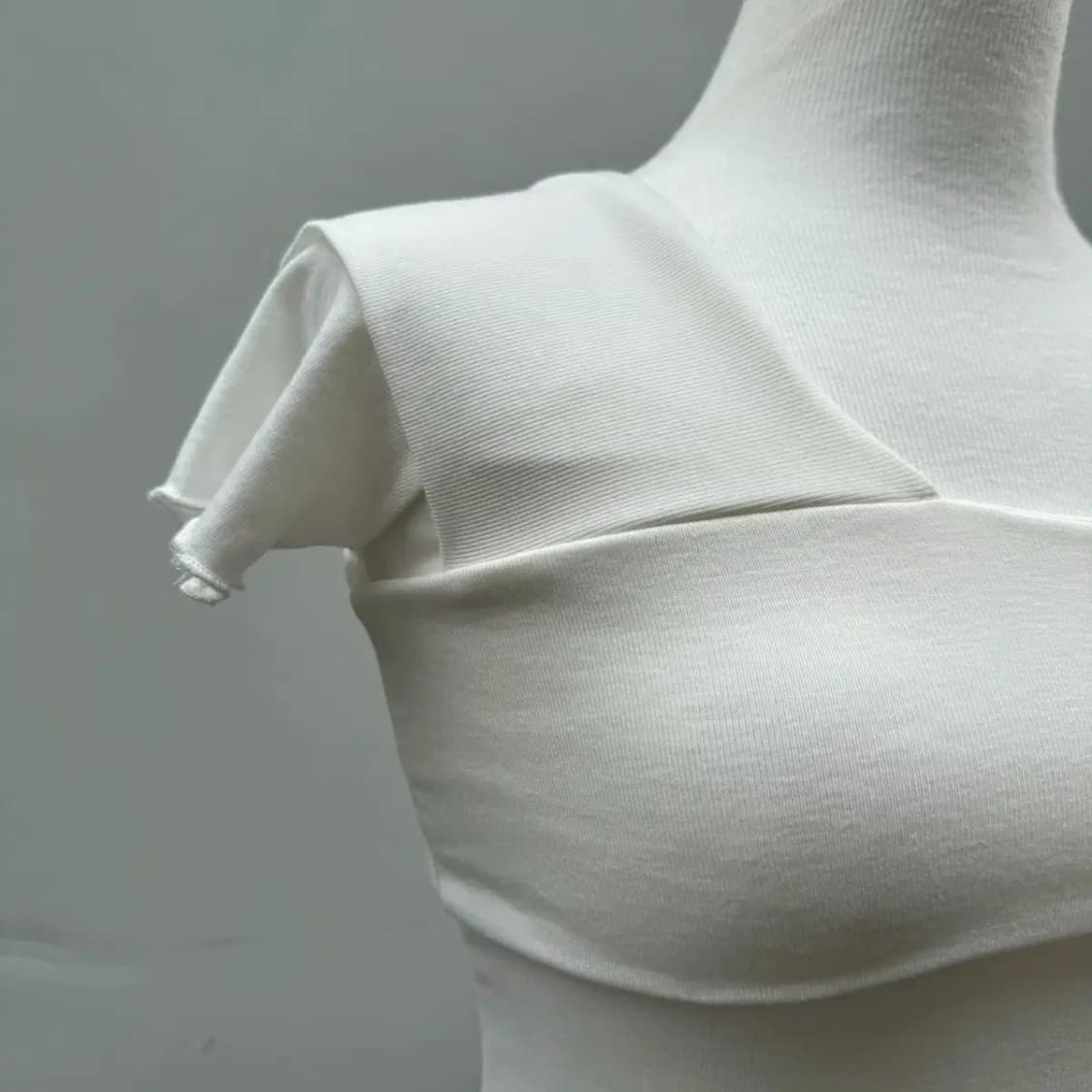 원숄더 기본 반팔티 블랙만 남음 상품이미지5