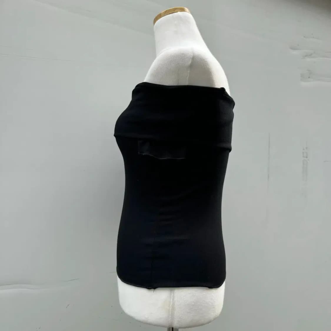 원숄더 기본 반팔티 블랙만 남음 상품이미지8