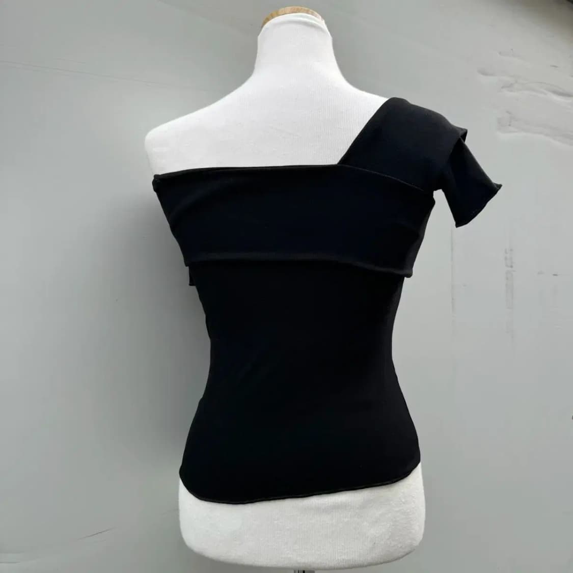 원숄더 기본 반팔티 블랙만 남음 상품이미지9