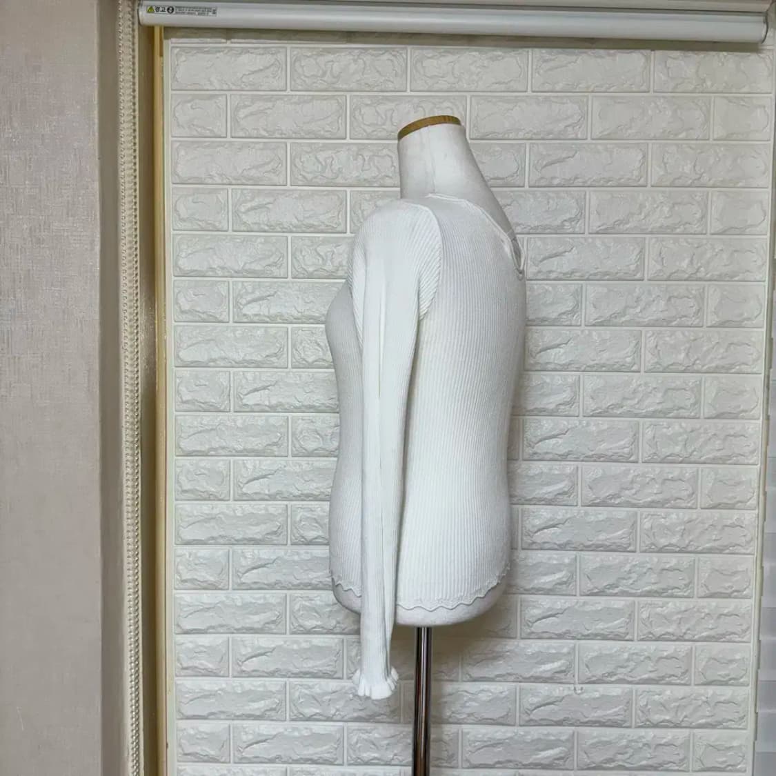 브이넥 골지티 상품이미지4