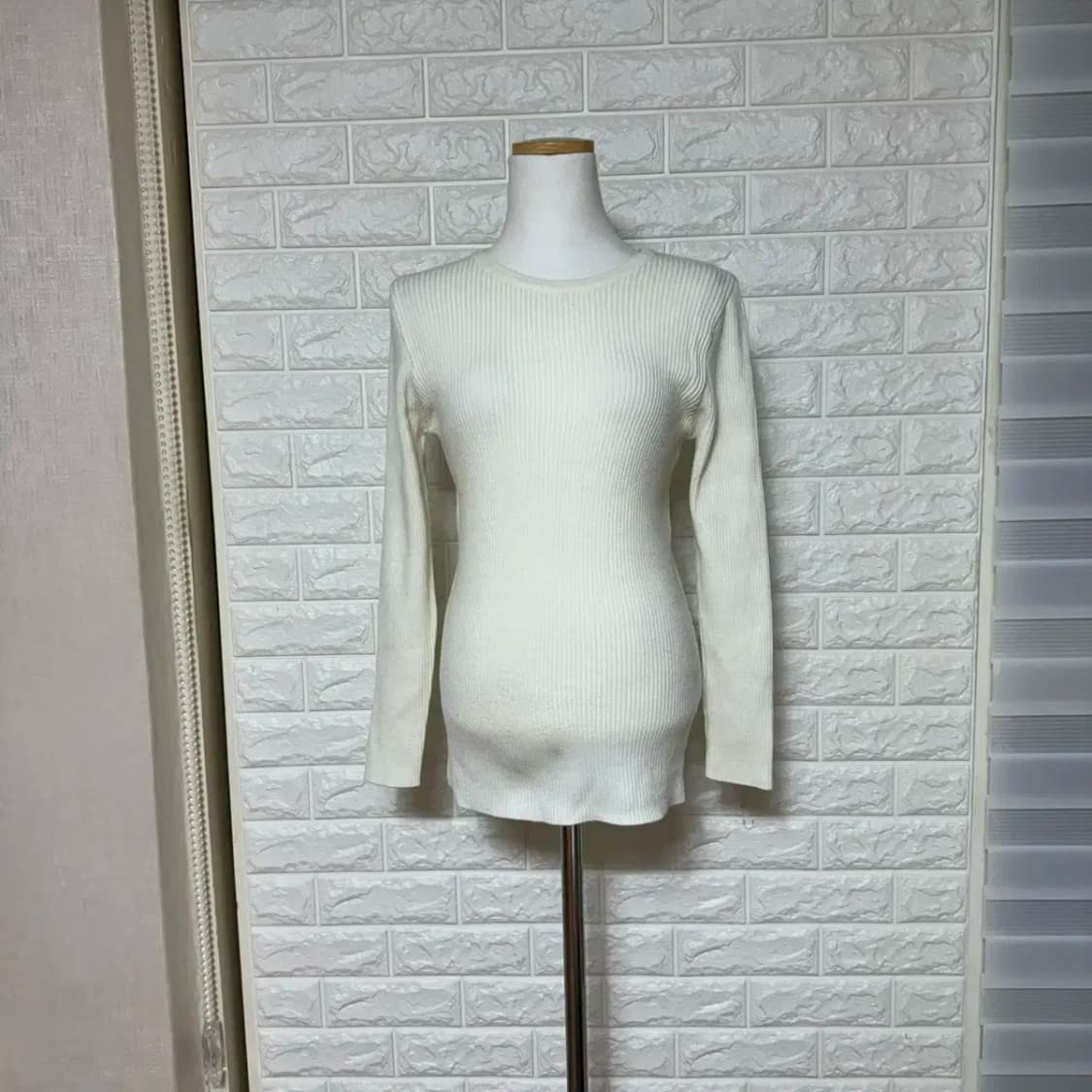 기본 골지 티셔츠 상품이미지1