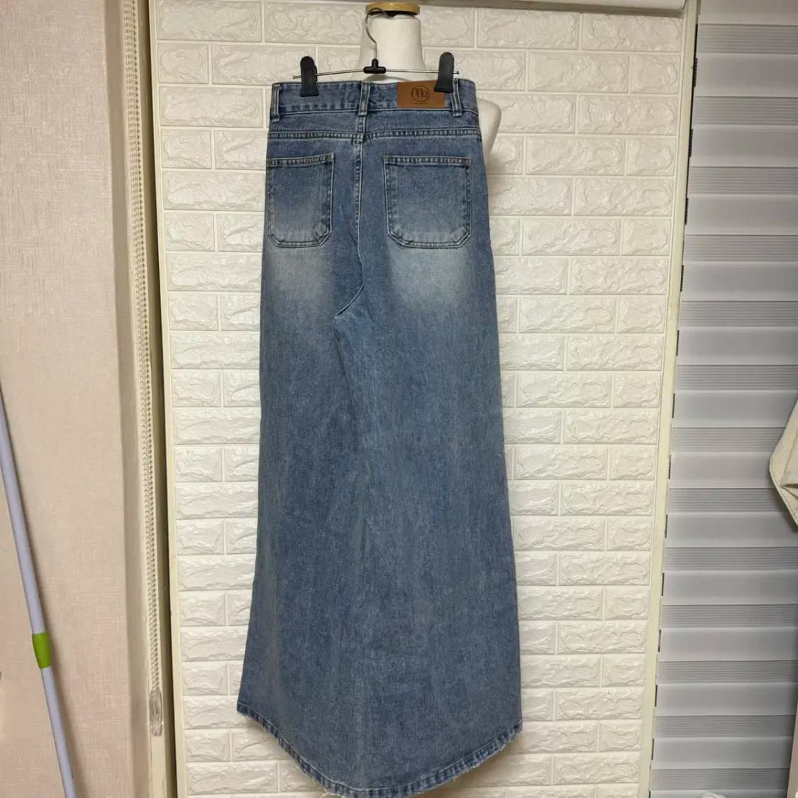 매그놀리아 포켓 와이드 롱 청바지 상품이미지6