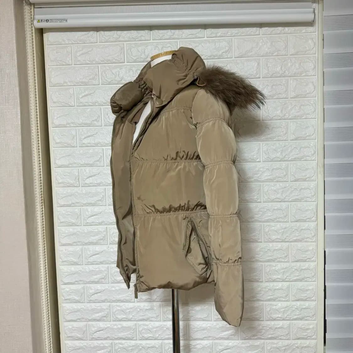 숏 털 패딩 상품이미지2
