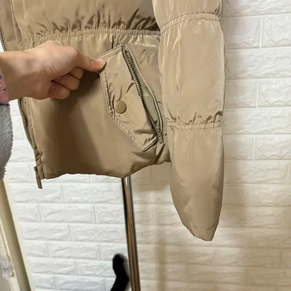 숏 털 패딩 상품이미지3