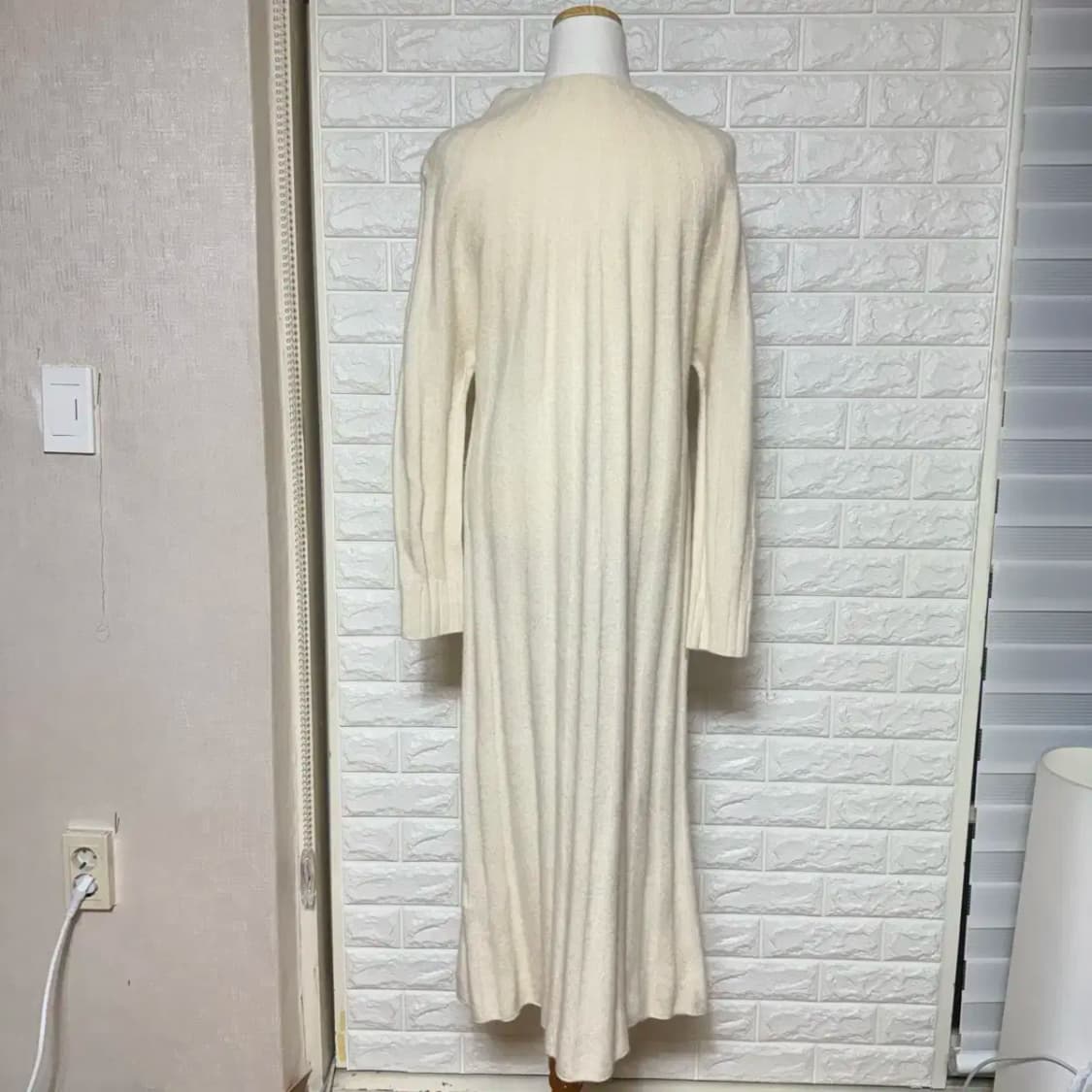 홀가먼트 롱 니트 원피스 상품이미지3