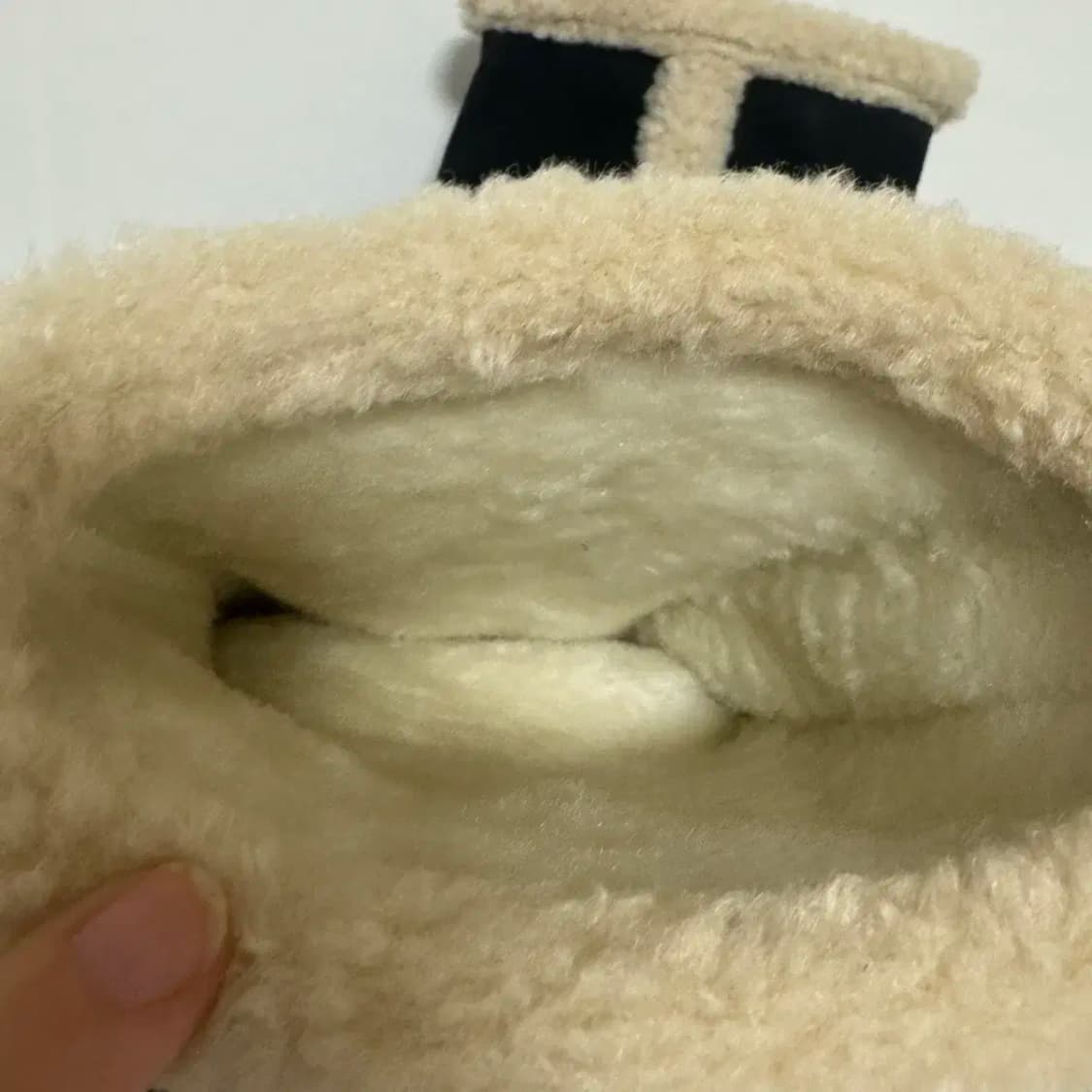 10.5cm 통굽 털 부츠 워커 235 상품이미지7