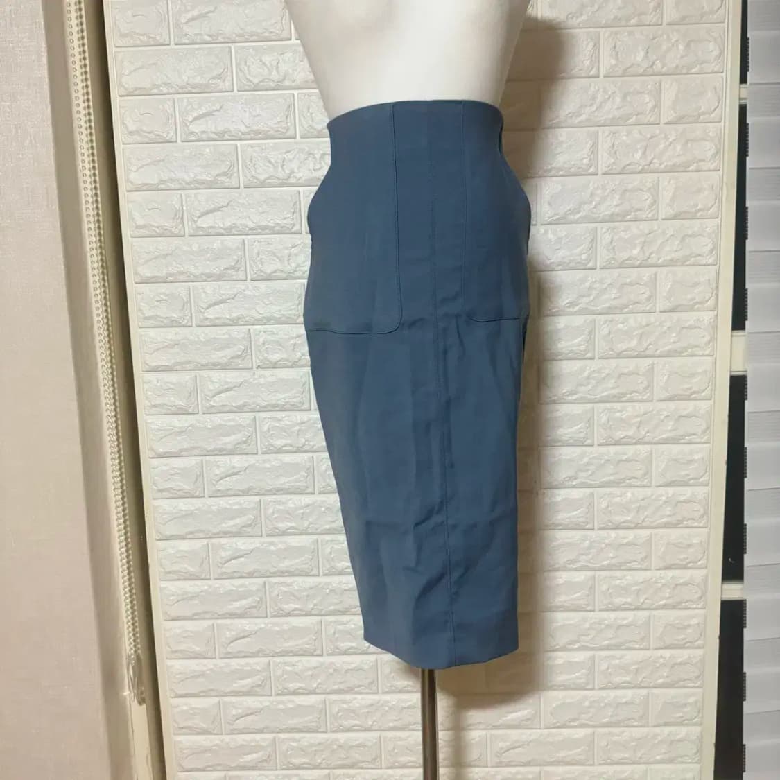 엘비 LB 포켓 미디 h라인 스커트 s 상품이미지2