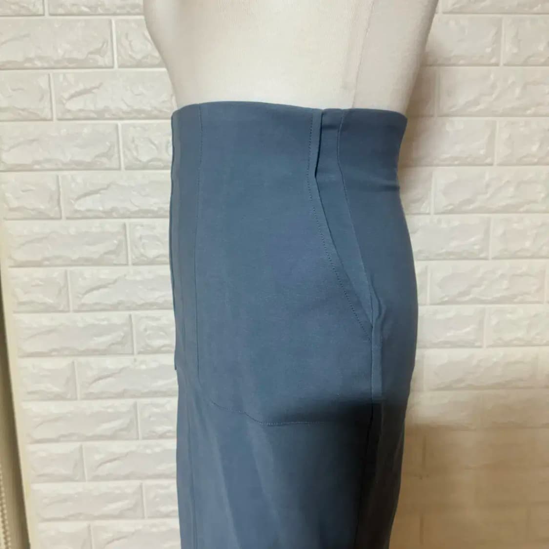 엘비 LB 포켓 미디 h라인 스커트 s 상품이미지4