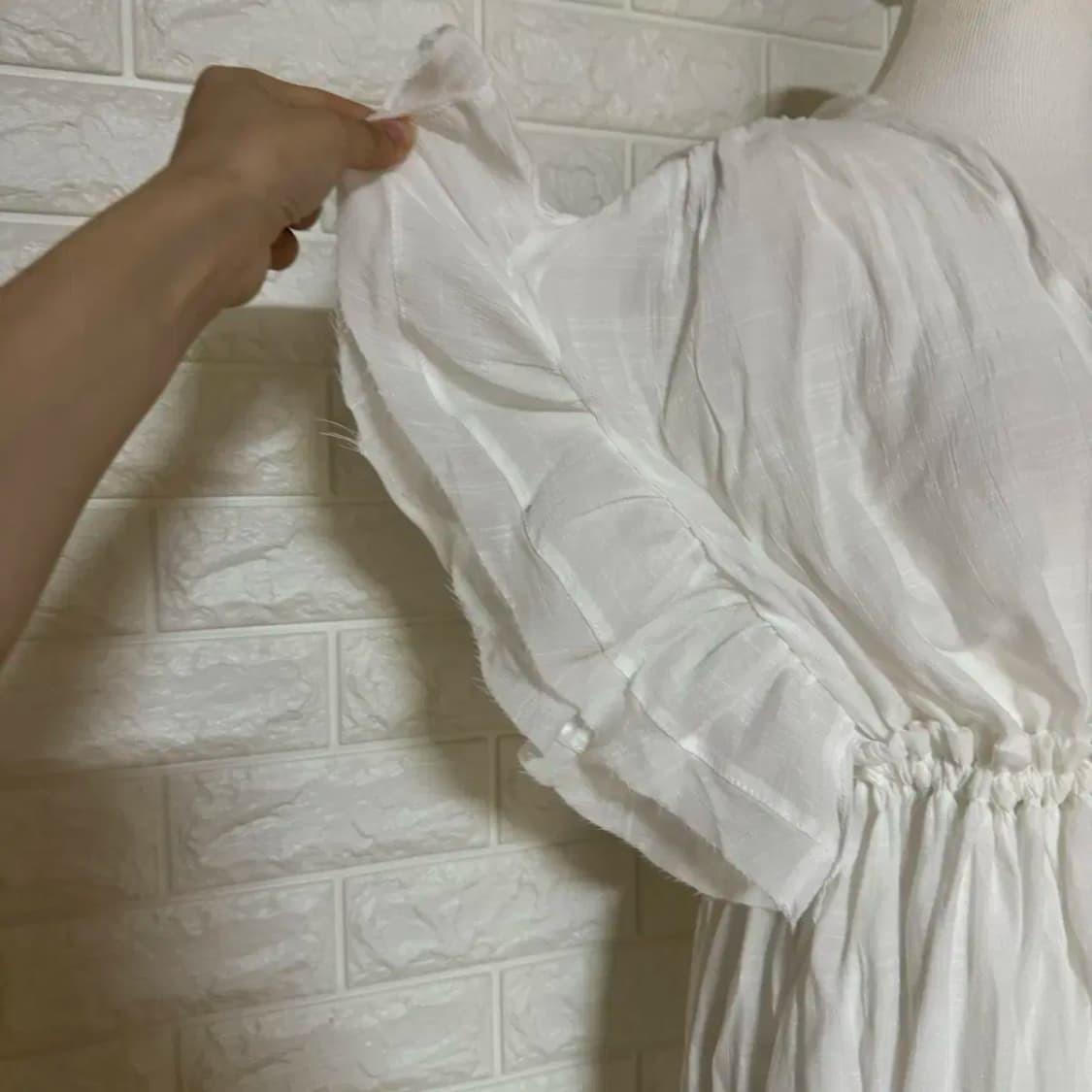 셔링 롱 벨트 원피스 비키니 커버업 롱 맥시 가디건 상품이미지3
